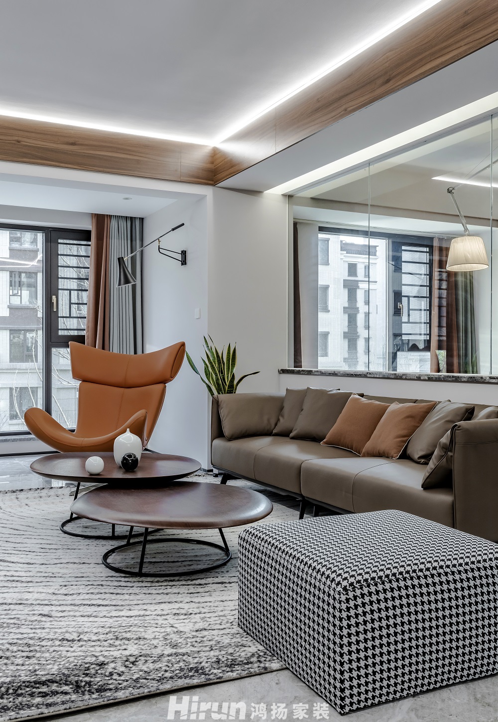 梅溪正榮府165㎡雅致現代四居室 裝修案例效果圖-_Z6A0642