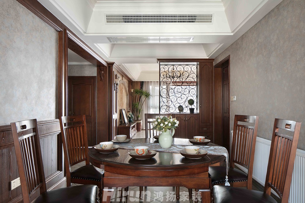 中天棲溪里177㎡歐美香頌四居室 裝修案例實景圖-03