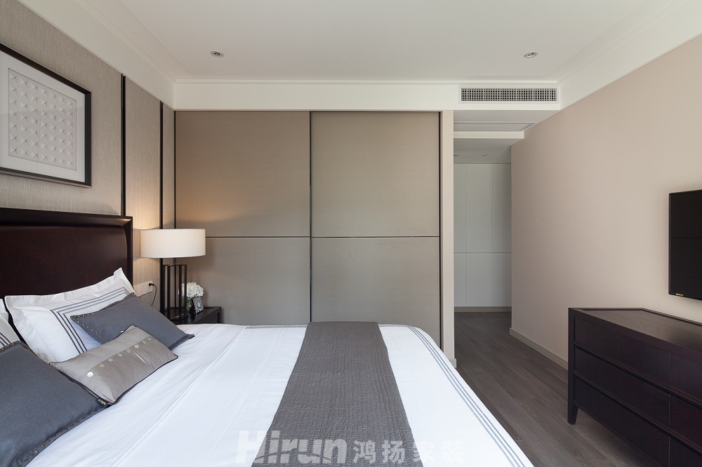 雅士林150㎡雅致現(xiàn)代四居室 裝修案例效果圖-4