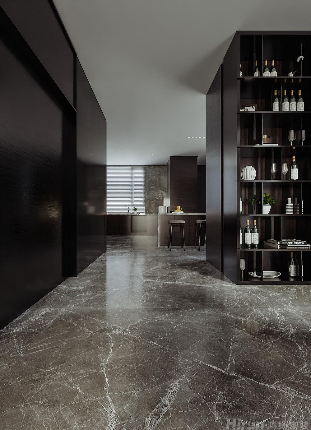 明昇壹城300㎡雅致現(xiàn)代別墅 裝修案例效果圖-3132393394101062