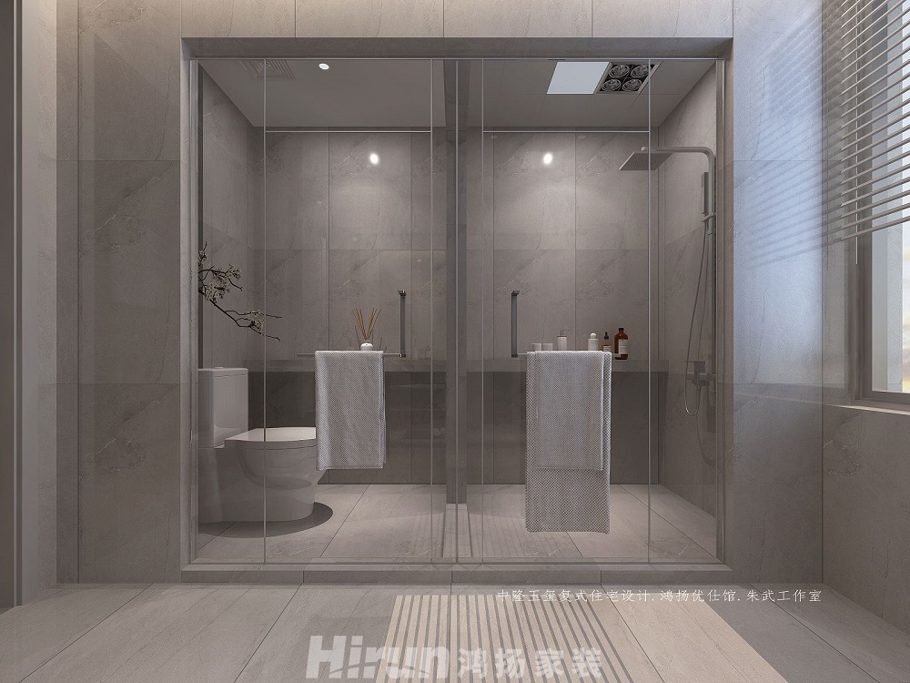 中隆玉璽170㎡雅致現代復式 裝修案例效果圖-Y132376353760462