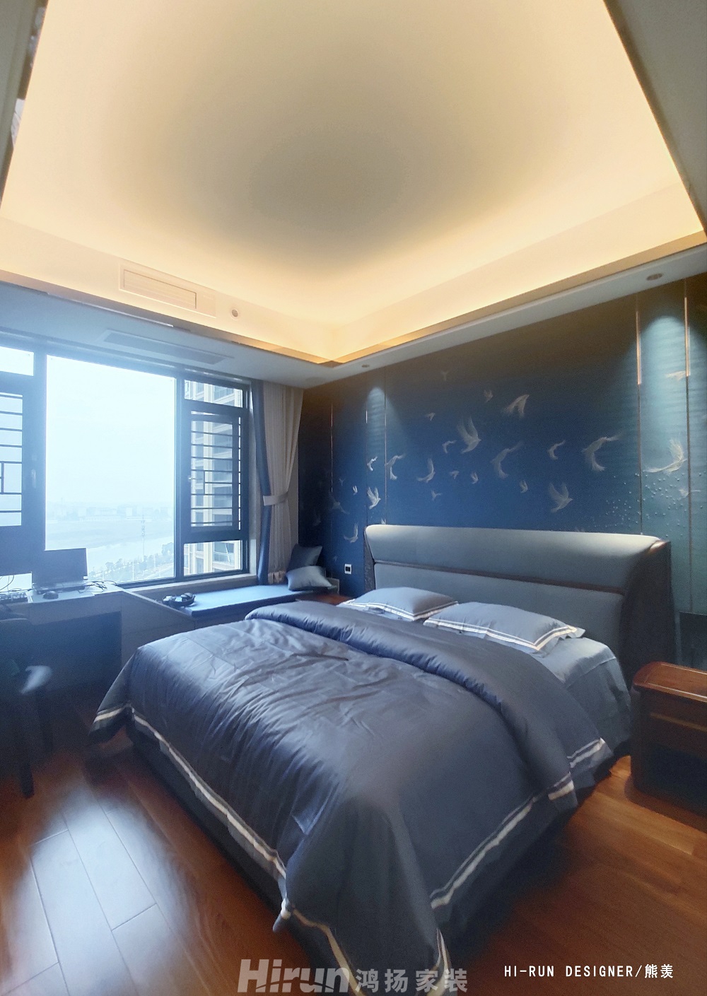 星美新外灘348㎡復(fù)合寫意別墅 裝修案例效果圖-男孩房