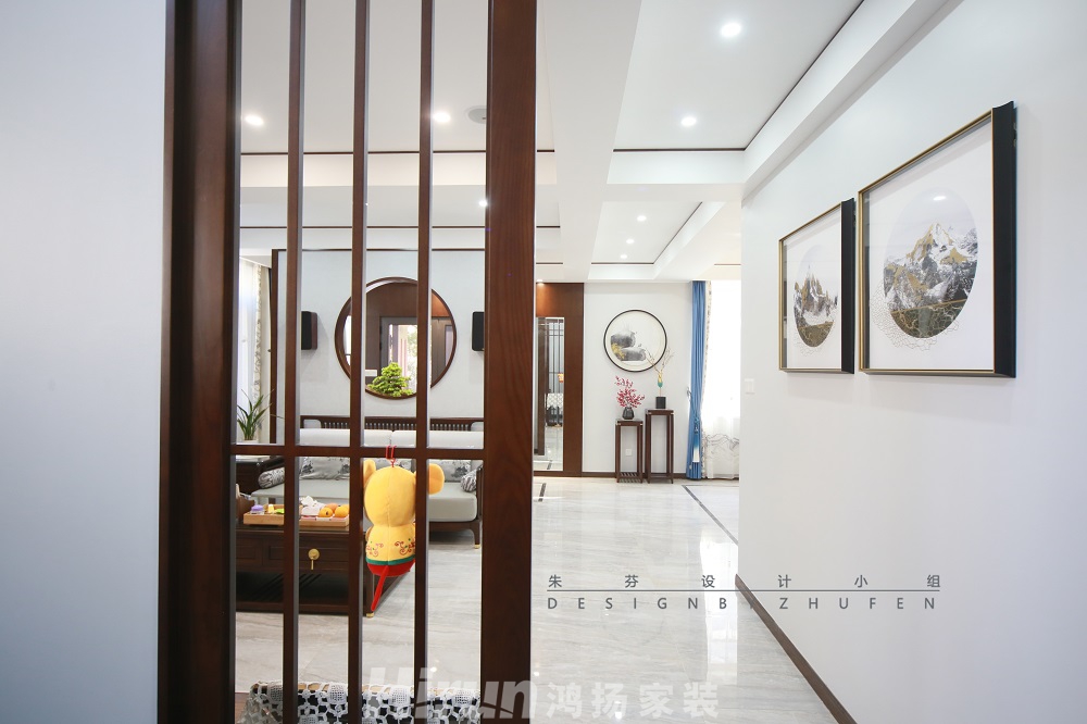 碧波山莊350㎡復合寫意別墅 裝修案例效果圖-IMG_7100