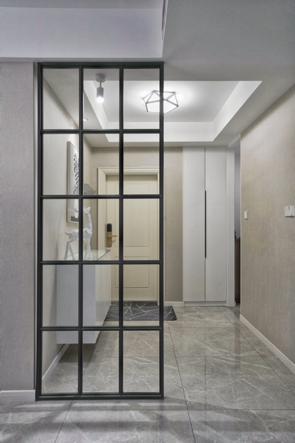 匯通國際160㎡雅致現代四居室 裝修案例效果圖-5