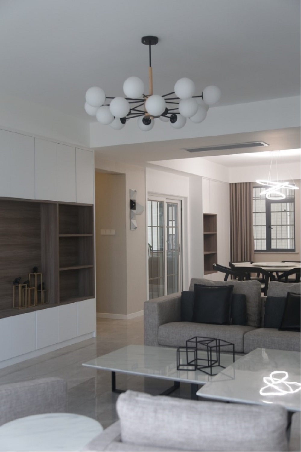 匯通國際160㎡雅致現代四居室 裝修案例效果圖-10