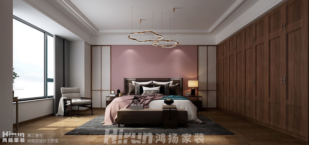 湘江壹號260㎡復合寫意大平層 裝修案例效果圖-X132393375057848