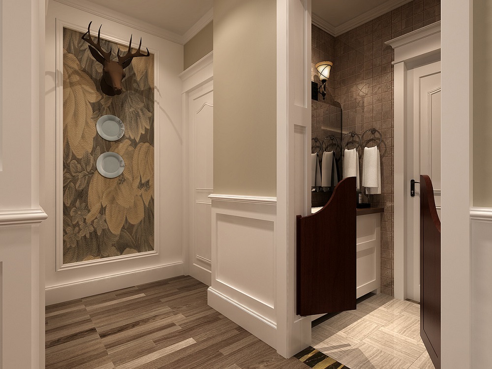 香江水岸新城150㎡輕歐簡美四居室 裝修案例效果圖-5