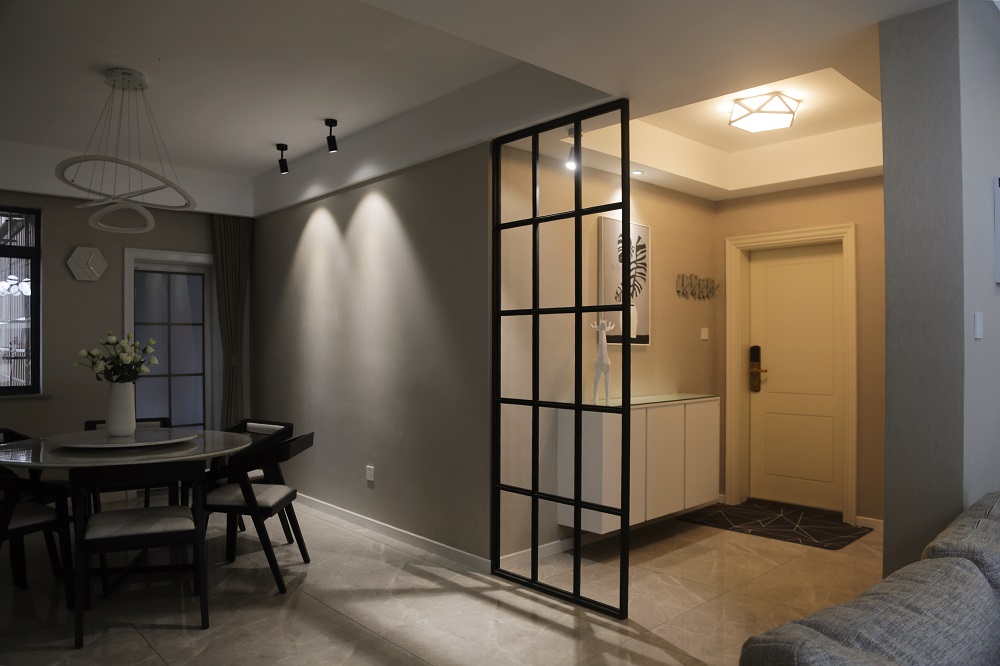 匯通國際160㎡雅致現代四居室 裝修案例效果圖-4