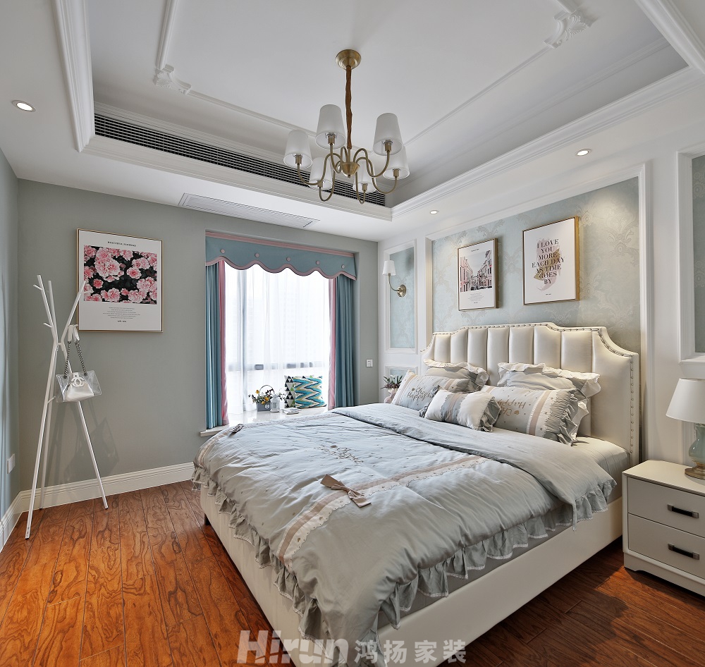 華晨山水州城89㎡輕歐簡(jiǎn)美二居室 裝修案例效果圖-KO7A7877