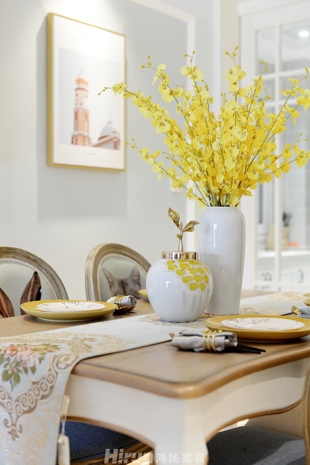 華晨山水州城89㎡輕歐簡(jiǎn)美二居室 裝修案例效果圖-NCD_6485