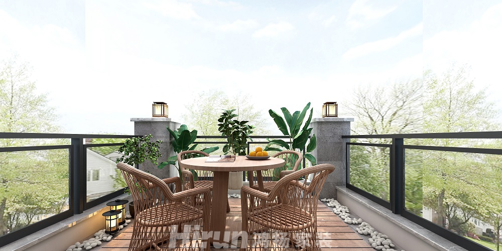 融創(chuàng)提香藍岸200㎡北歐之光復式 裝修案例效果圖-7