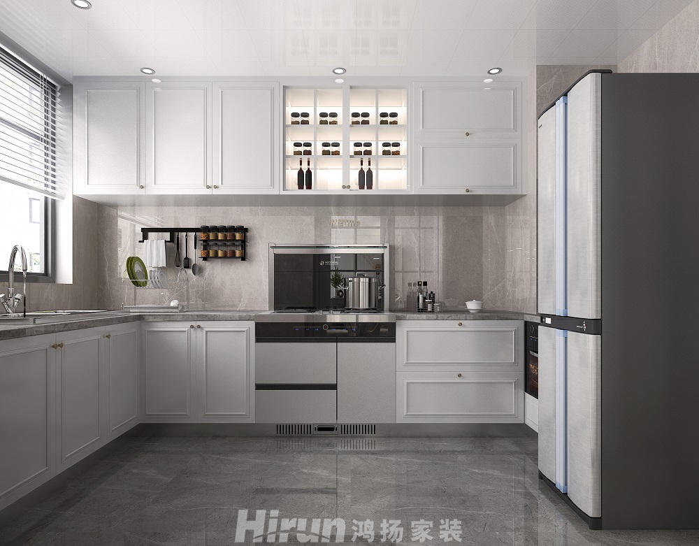 景秀家園145㎡輕歐簡美四居室 裝修案例效果圖-6