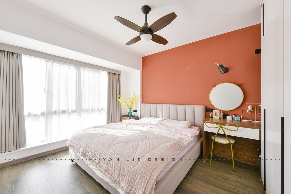 佳兆業(yè)88㎡北歐之光二居室 裝修案例效果圖-6