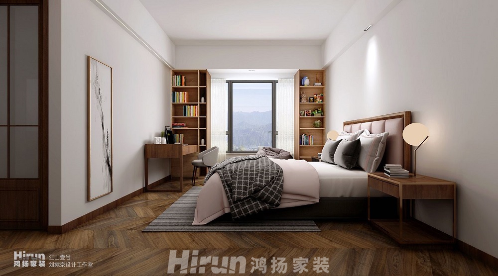 中建江山壹號(hào)200㎡寫意木構(gòu)大平層 裝修案例效果圖-L132393378742357