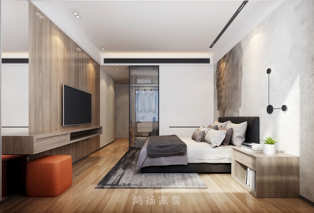 衡州府260㎡雅致現代大平層 裝修案例效果圖-7