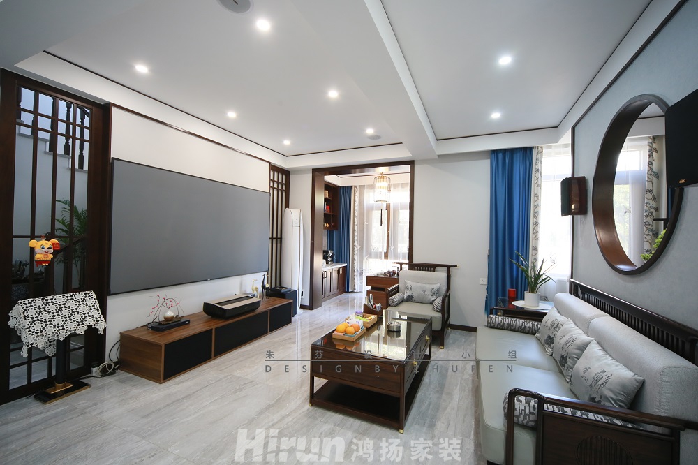 碧波山莊350㎡復合寫意別墅 裝修案例效果圖-IMG_7088