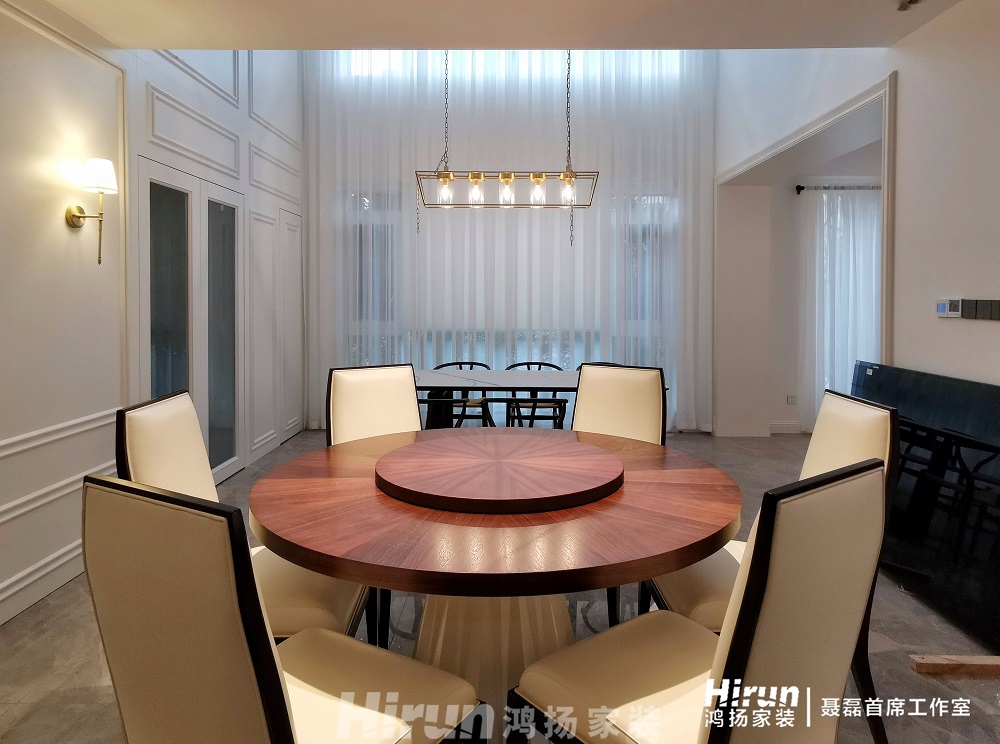 五礦萬境水岸500㎡輕歐簡美別墅 裝修案例效果圖-2