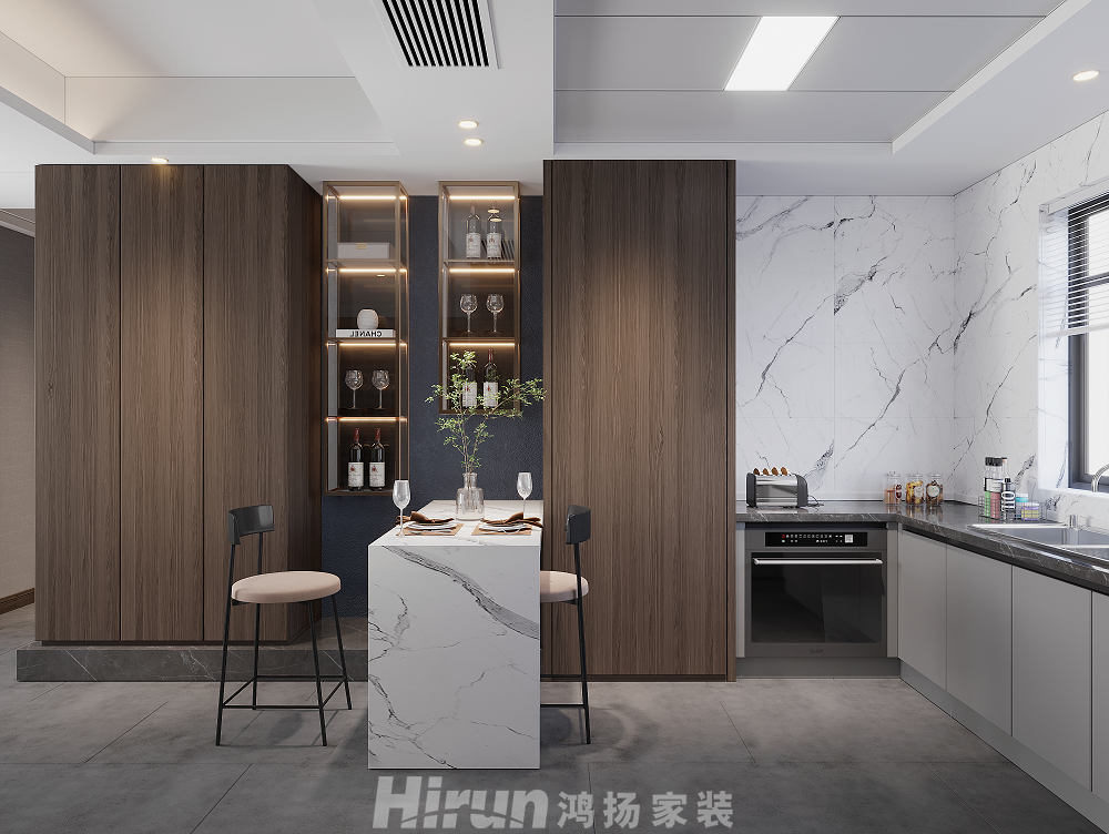 北控岳州府126㎡復合寫意三居室 裝修案例效果圖-微信圖片_20210616163551