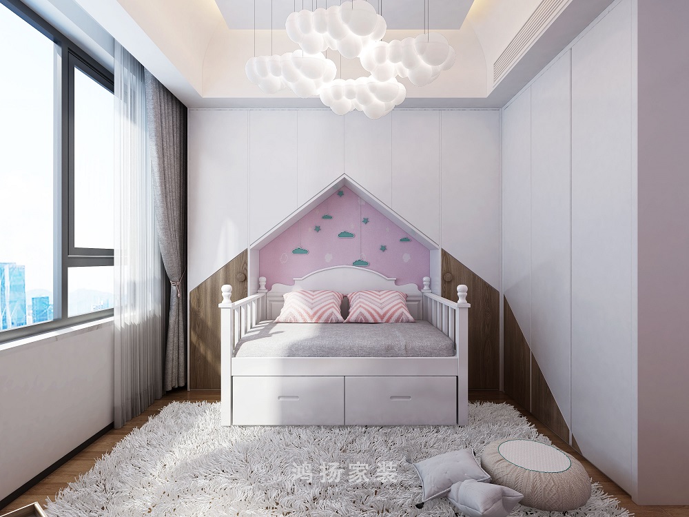 衡州府260㎡雅致現代大平層 裝修案例效果圖-4