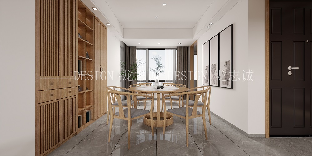 萬(wàn)恒樾府170㎡北歐之光四居室 裝修案例效果圖-2_View03