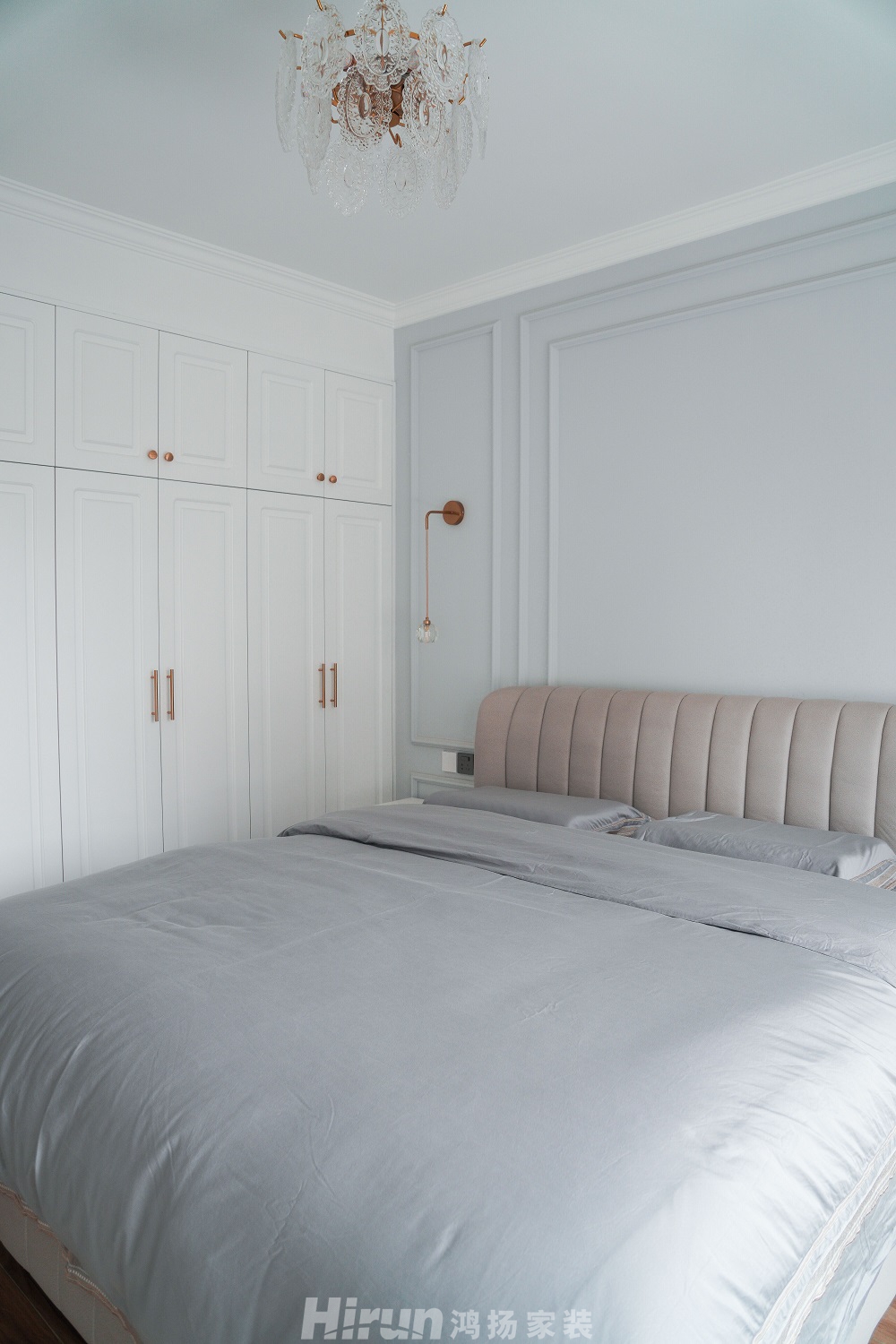 東方名苑120㎡雅致現(xiàn)代三居室 裝修案例效果圖-8