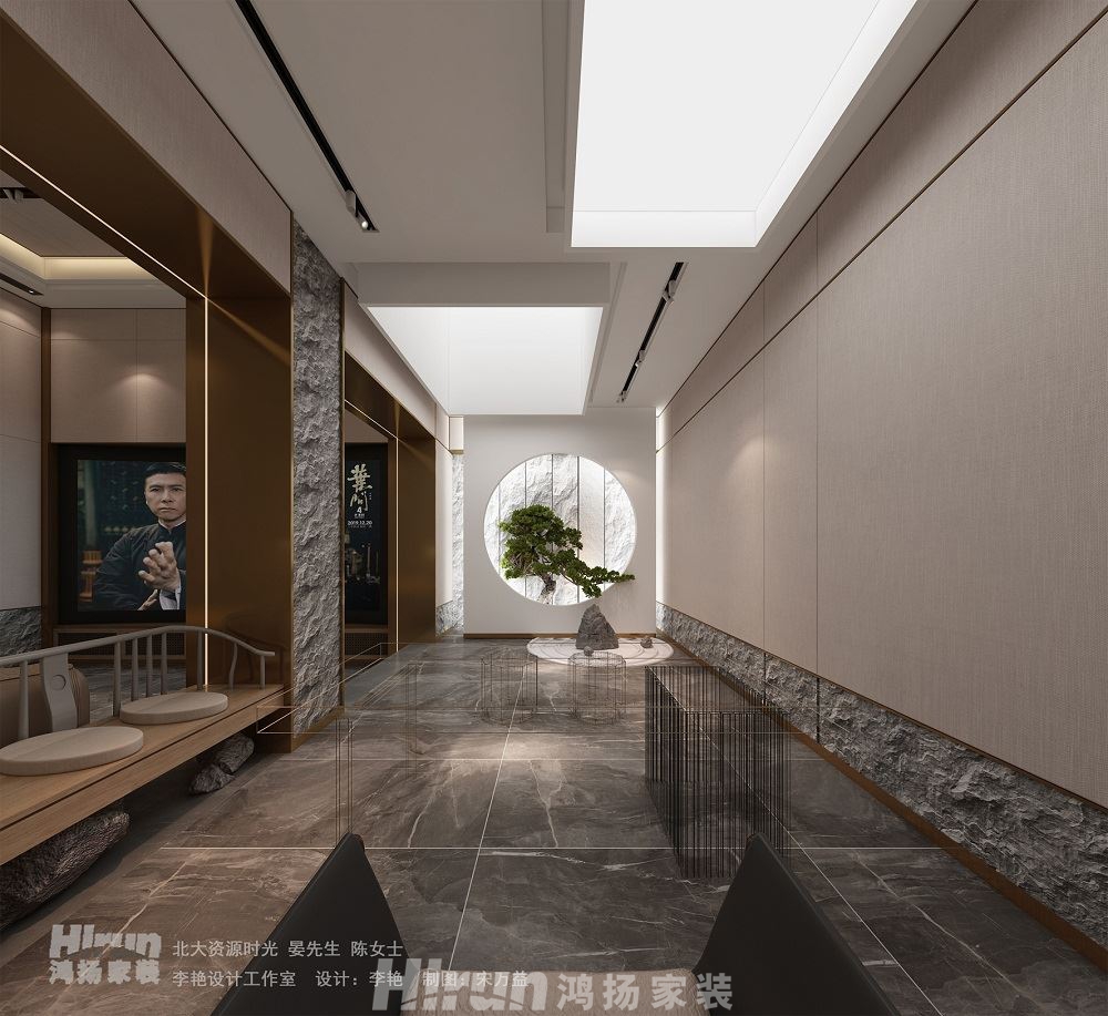 北大資源時(shí)光450㎡復(fù)合寫意別墅 裝修案例效果圖-5132394226051865