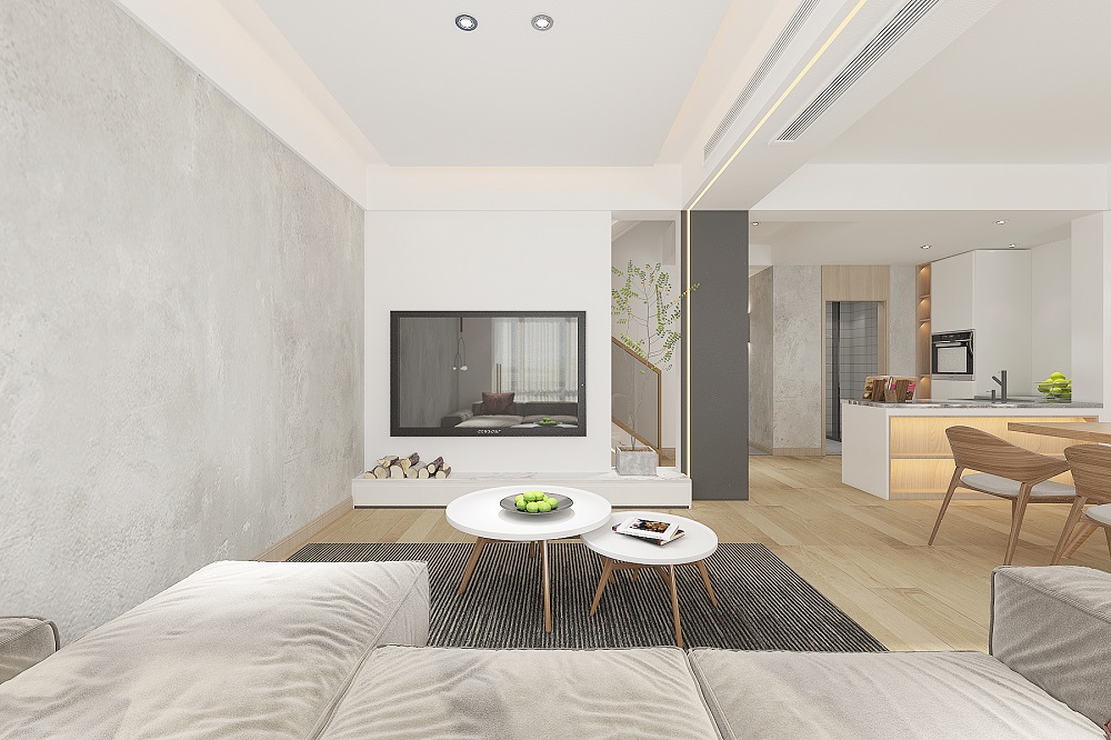 當代上品灣160㎡北歐之光四居室 裝修案例效果圖-04