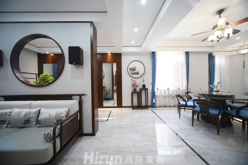碧波山莊350㎡復合寫意別墅 裝修案例效果圖-IMG_7109