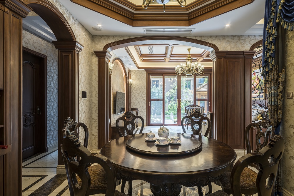 耀江花園220㎡歐美香頌大平層 裝修案例效果圖-20