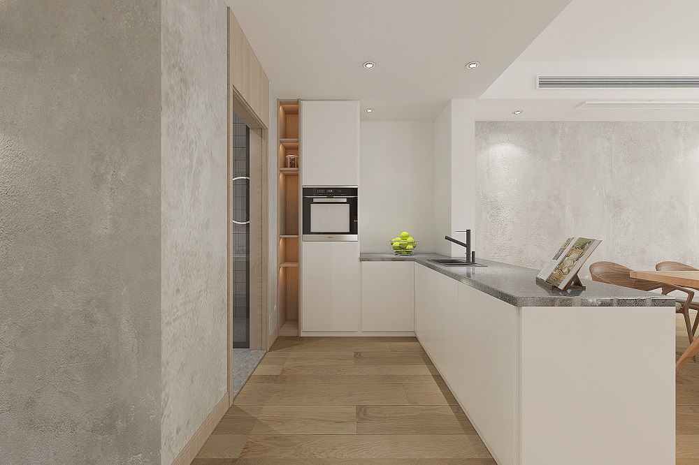 當代上品灣160㎡北歐之光四居室 裝修案例效果圖-05