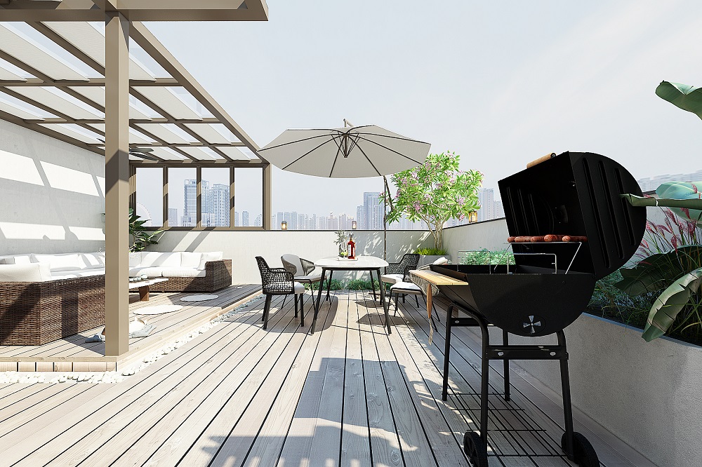 當代上品灣160㎡北歐之光四居室 裝修案例效果圖-08