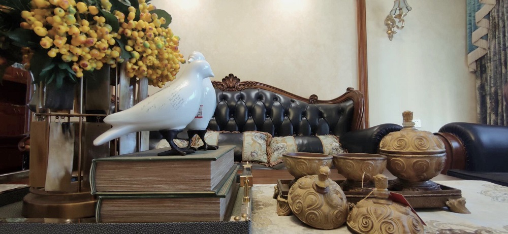 步步高新天地135㎡歐美香頌四居室 裝修案例效果圖-1