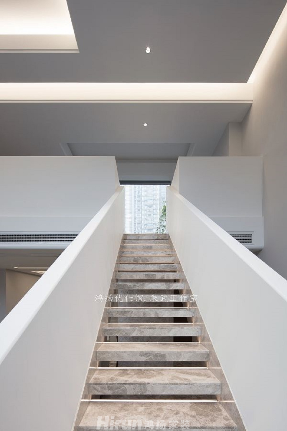 云頂梅溪湖280㎡雅致現(xiàn)代復式 裝修案例效果圖-R132376344515774