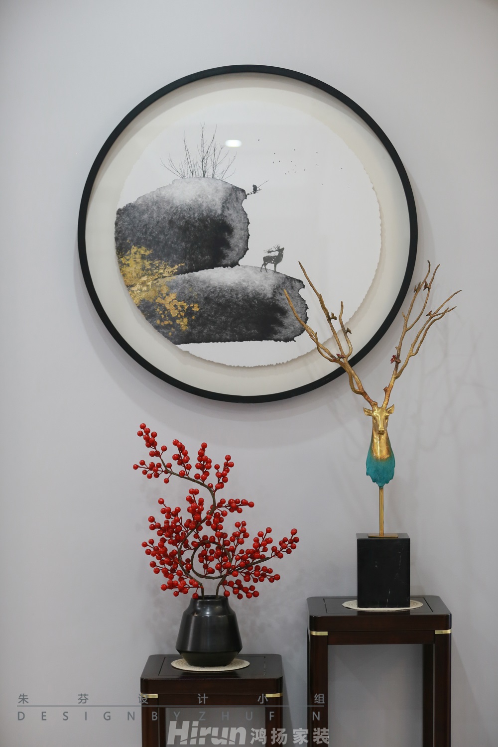 碧波山莊350㎡復合寫意別墅 裝修案例效果圖-IMG_7286