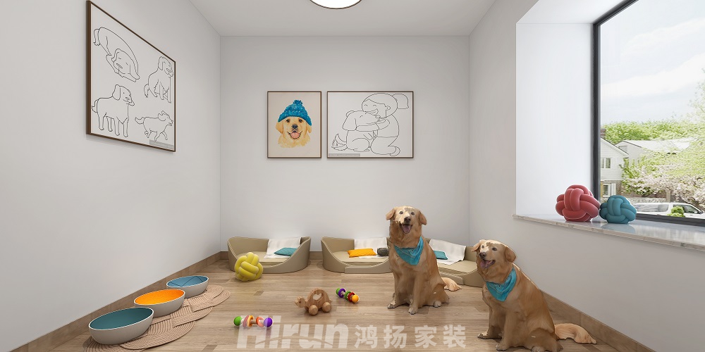 神驊白金漢宮85㎡北歐之光二居室 裝修案例效果圖-7