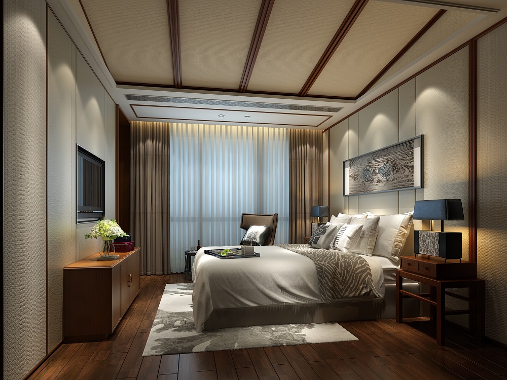 融冠非墅300㎡復合寫意別墅 裝修案例效果圖-男孩房