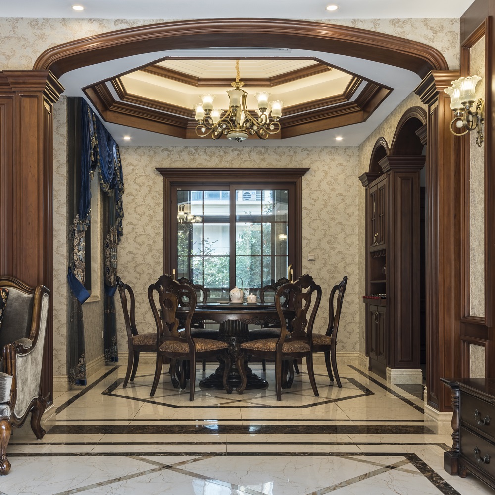 耀江花園220㎡歐美香頌大平層 裝修案例效果圖-19--自由剪裁