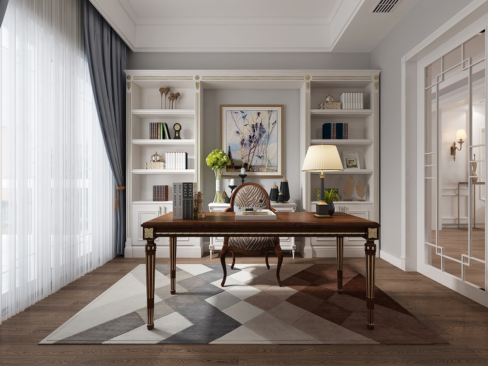 麗水山莊450㎡復合寫意別墅 裝修案例效果圖-56