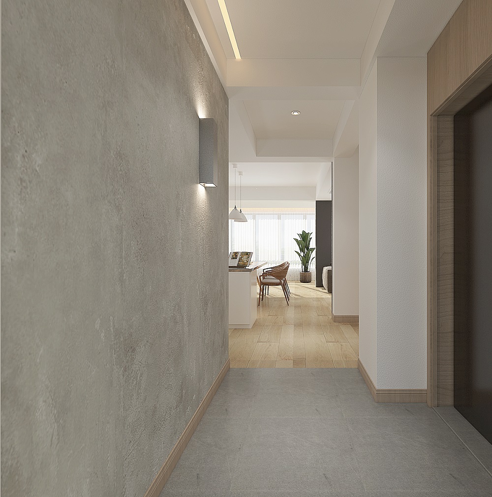 當代上品灣160㎡北歐之光四居室 裝修案例效果圖-06