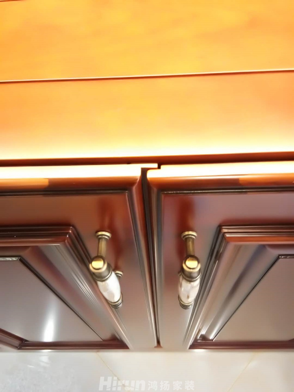 公園世家160㎡歐美香頌四居室 裝修案例效果圖-32