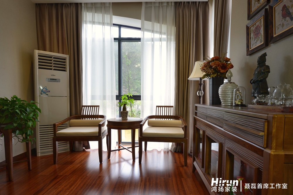 湖南婁底仙女峰別墅400㎡異域風情別墅 裝修案例效果圖-07