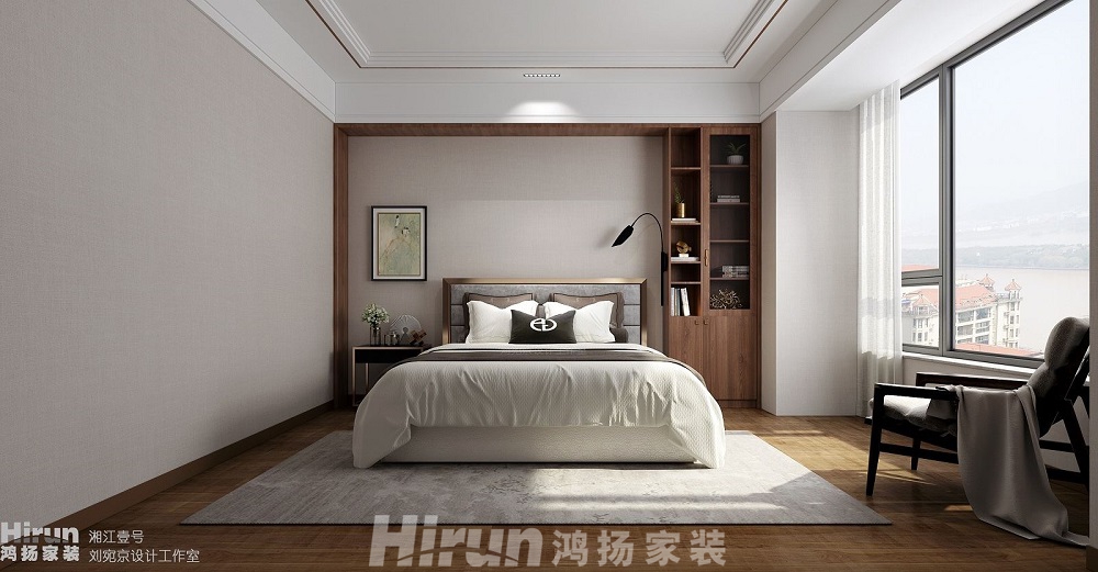 湘江壹號260㎡復合寫意大平層 裝修案例效果圖-C132393375060604