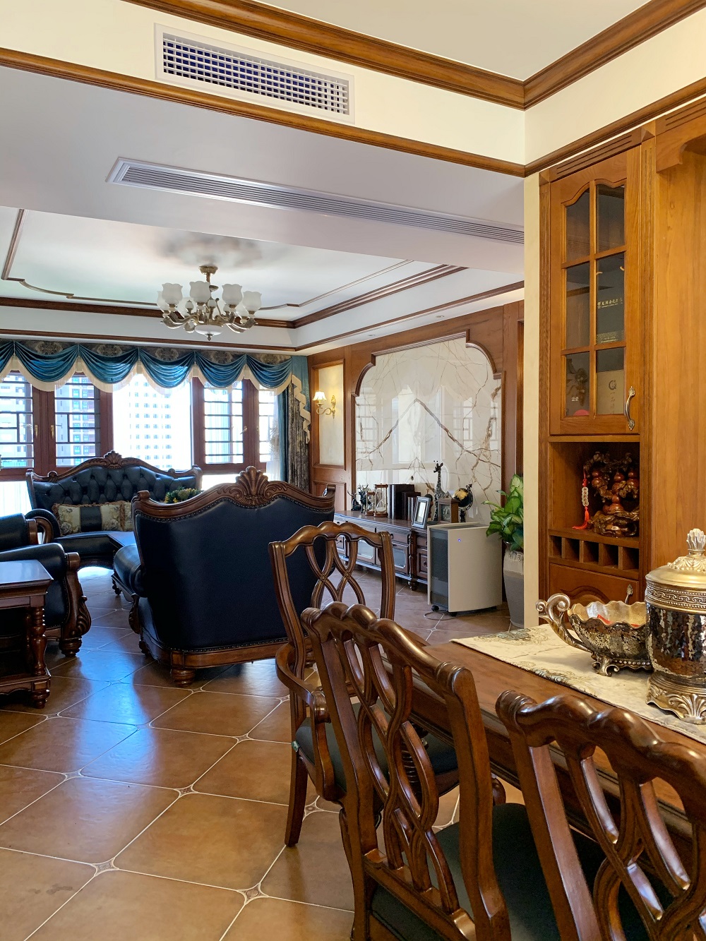 步步高新天地135㎡歐美香頌四居室 裝修案例效果圖-8