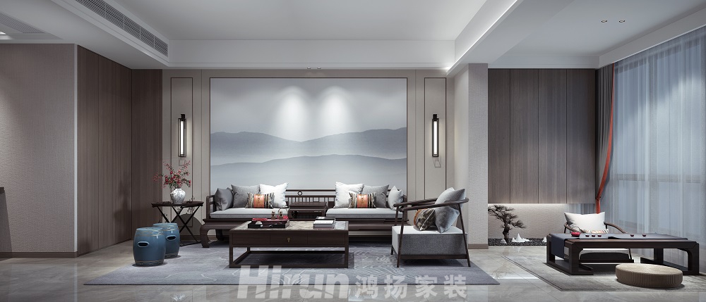 名門(mén)世家106㎡復(fù)合寫(xiě)意三居室 裝修案例效果圖-微信圖片_20210616164220