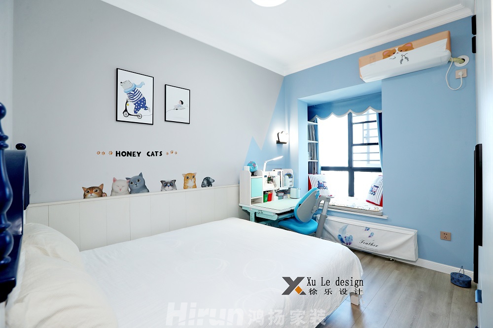 金沙泊岸100㎡北歐之光三居室 裝修案例實景圖-LJX_1967