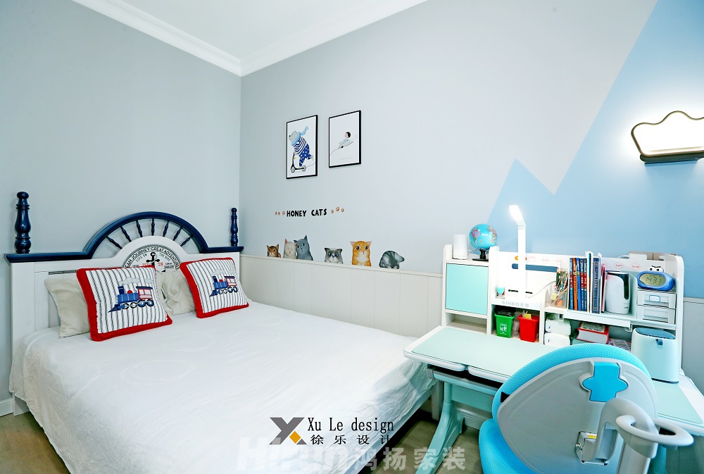 金沙泊岸100㎡北歐之光三居室 裝修案例實景圖-LJX_1987