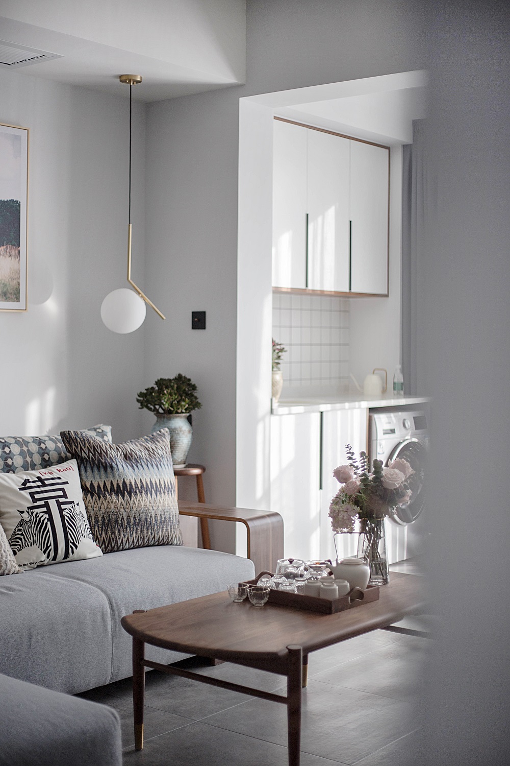 日盛桂花城90㎡北歐之光二居室 裝修案例效果圖-IMG_7419