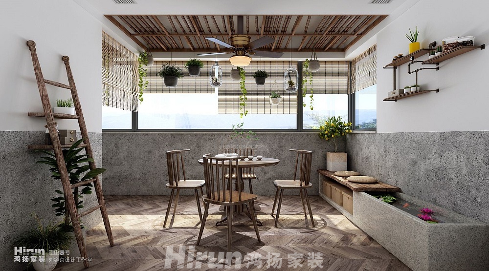 中建江山壹號(hào)200㎡寫意木構(gòu)大平層 裝修案例效果圖-R132393378747214