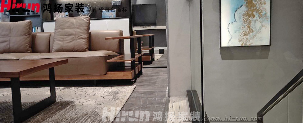 云升東方大院240㎡雅致現代復式 裝修案例效果圖-16