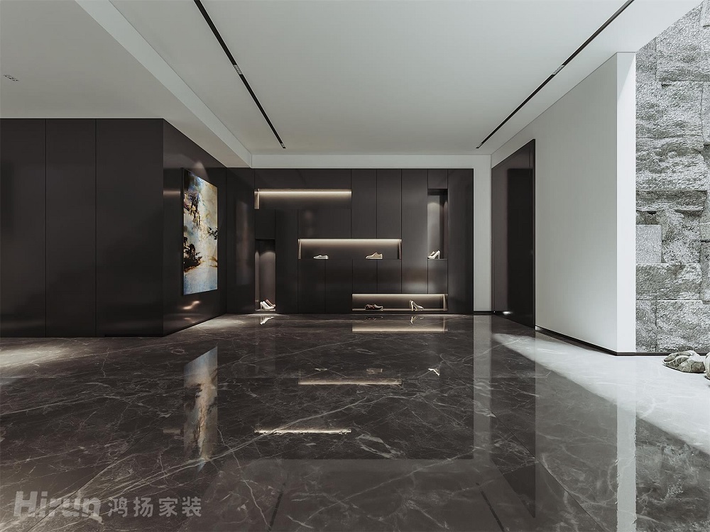 明昇壹城300㎡雅致現(xiàn)代別墅 裝修案例效果圖-5132393394051777